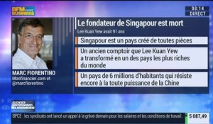 Marc Fiorentino: Décès de Lee Kuan Yew, le "fondateur" de Singapour - 23/03