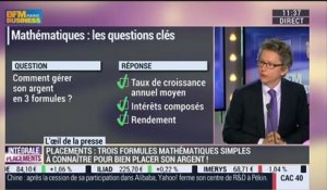 Placements: les mathématiques à connaître pour bien gérer les finances personnelles – 23/03