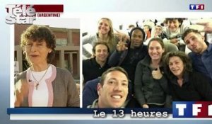 JT TF1 13H00 - Jeannie Longo temoigne apres le crash de Dropped - Jeudi 12 mars  2015