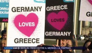 En Allemagne, Alexis Tsipras joue l'apaisement