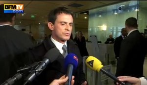Valls "trouve Sarkozy très neveux et très caricatural"