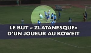 L'aile de pigeon victorieuse «à la Zlatan» d'un joueur au Koweit