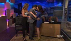 "Dancing With the Stars"' Karina Smirnoff Teaches "White Guy Talk Show" Hosts to Dance
