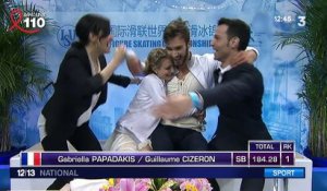Papadakis et Cizeron décrochent la médaille d'or aux Mondiaux de Shanghai