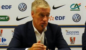 Bleus - Deschamps : "Bien d'avoir réagi"