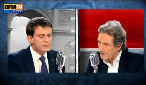 Manuel Valls: "On ne peut rentrer au gouvernement que s'il y a un pacte"