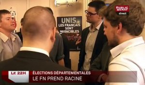 Elections départementales : Le FN prend racine