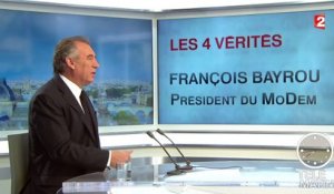 Les 4 Vérités - François Bayrou soutient Alain Juppé pour 2017
