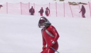 Simone Origone bat le record du monde de vitesse à ski
