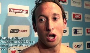 FFN - Stravius et Gilot qualifiés sur le 100 m nage libre