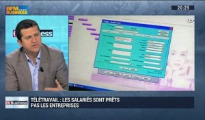 Télétravail: les entreprises sont-elles prêtes à faire face à l'essor du nombre de salariés ?: Virginie Chevallard, Gaël Sliman et Bruno Vanryb - 04/04