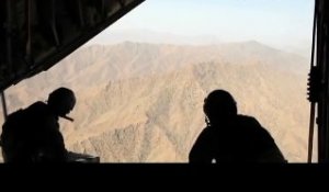 La Task Force La Fayette largue des milliers de prospectus de propagande en Afghanistan