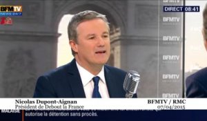 Dupont-Aignan : les primaires UMP, «un scénario écrit d'avance» ?
