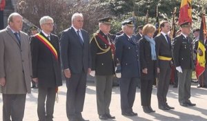 Hommage officiel rendu aux soldats belges tombés depuis 1945