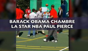 Barack Obama chambre la star NBA Paul Pierce