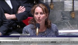 Gaz de schiste "propres" : pour Ségolène Royal c'est "inacceptable sur le territoire français"