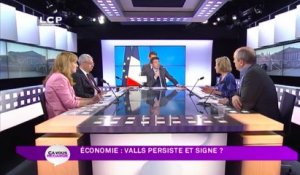Ça Vous Regarde - Le débat : Économie : Valls persiste et signe ?