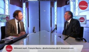 François Bayrou, invité de Guillaume Durand sur LCI-Radio Classique - 080415