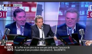 Brunet & Neumann: Front National: "L'exclusion de Jean-Marie Le Pen est nécessaire" - 10/04