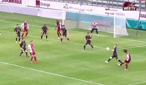 CFA - FC Metz-Yzeure : Le but de Janis Ikaunieks