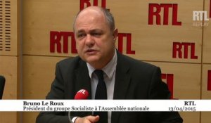 Bruno Le Roux : «Nous n'attentons pas aux libertés des Français»