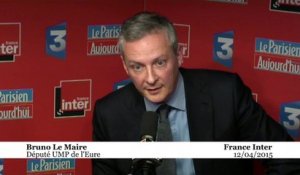 Bruno Le Maire, «serein» pour la primaire UMP