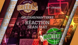 Réaction de Sean May - J28 - Orléans reçoit Nanterre