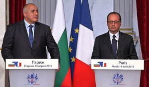 Déclaration conjointe avec Boïko Borissov, Premier ministre de Bulgarie