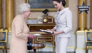 Angelina Jolie anoblie par la reine Elizabeth II