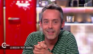 Yann Barthès "Le Petit Journal n'a pas mangé le grand" - C à vous - 15/04/2015