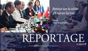 [REPORTAGE] Retour sur la visite d'Etat du président de la République en Suisse