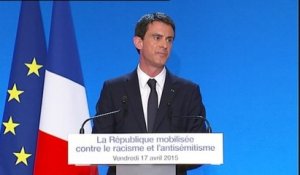 Manuel Valls investit 100 millions d'euros pour lutter contre le racisme et l'antisémitisme