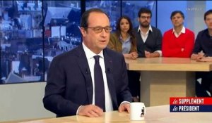 François Hollande promet "une lutte beaucoup plus intense par rapport au trafic"​ de migrants en Méditerranée
