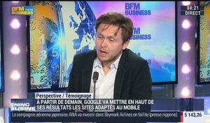 Google va changer d’algorithme: quels impacts sur les résultats de recherches mobiles ?: Paul Amsellem - 20/04