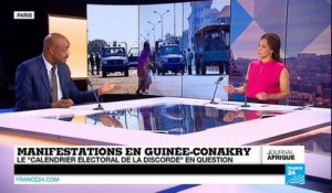 Reprise des manifestations en Guinée