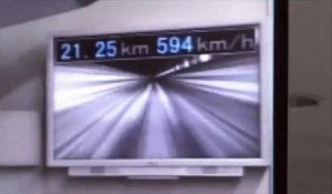 603 km/h: record du monde de vitesse pour le train japonais Maglev