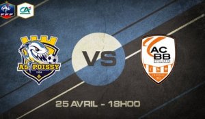 Samedi 25 avril à 18h00 - AS Poissy - AC Boulogne-Billancourt - CFA2 C