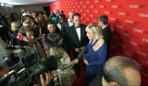 Marine Le Pen sur le tapis rouge à New York pour le gala du Time