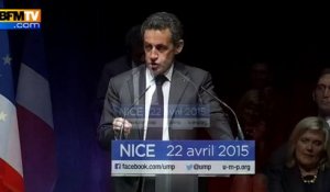 Sarkozy: "La fille de Le Pen dans le Nord et la petite-fille dans le Sud, ce n'est pas l'idée que je me fais de ce pays"