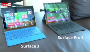 Microsoft : "la Surface 3 est d'abord une tablette"