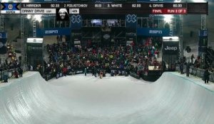 X Games - Snowboard Superpipe Finale :Médaille d'or pour Danny Davis