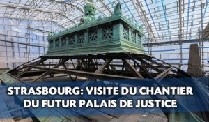 Strasbourg: Visite du chantier du futur palais de justice