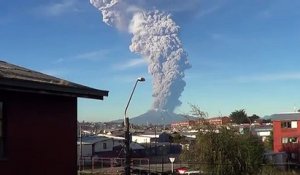 Eruption du Volcan Calbuco au Chili