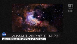 Une vidéo 3D d'un amas stellaire réalisée à partir des images de Hubble