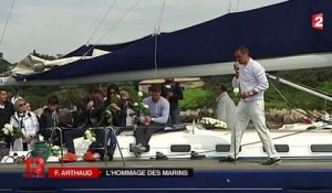 L'hommage des marins à Florence Arthaud