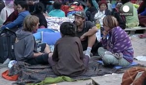 Népal : deuxième nuit dehors pour de nombreux sinistrés
