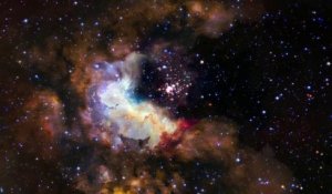 Voyage en 3D dans la nébuleuse Gum 29 grâce au télescope Hubble