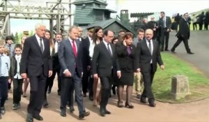 Camp du Struthof : Hollande met en garde contre la résurgence "de l'antisémitisme"