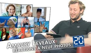 Amaury Leveaux: Neuf images commentées en un mot / un son