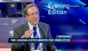 Exclusive interview with Canadian Parliament Member, Irwin Cotler